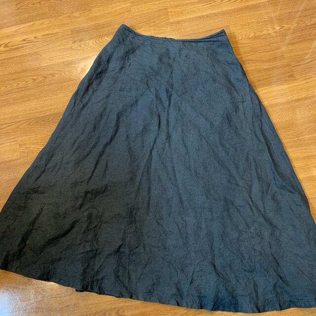 MUJI (無印良品)(ムジルシリョウヒン)のお値下げ　MUJI リネンロングスカート レディースのスカート(ロングスカート)の商品写真