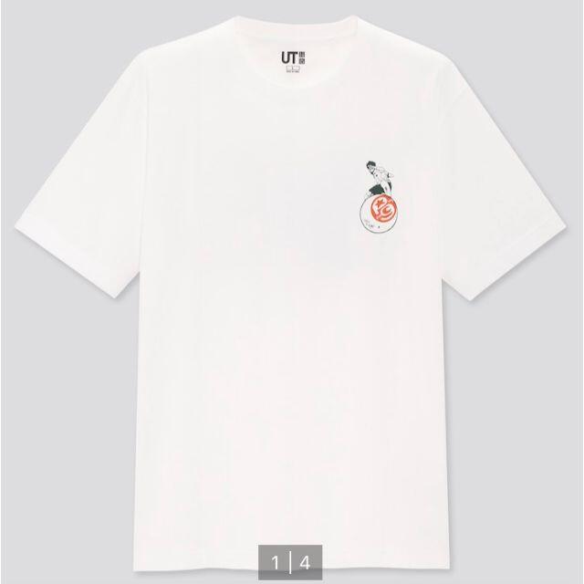 UNIQLO(ユニクロ)の新品【L】(白)ピンポン ユニクロUT 2020 マンガUT メンズのトップス(Tシャツ/カットソー(半袖/袖なし))の商品写真