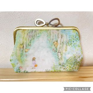 フランシュリッペ(franche lippee)のがま口＊プルミエール×花パズル(ポーチ)