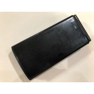 キョウセラ(京セラ)のau 京セラ　E10K ブラック　中古品④(携帯電話本体)