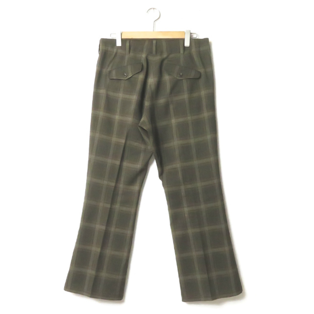 Needles(ニードルス)のNeedles ニードルス 20SS 日本製 Flap Pocket Boot-Cut Trouser - Tropical Poly Cloth フラップポケットブーツカットトラウザー トロピカルポリクロス GL171 M オリーブ パンツ スラックス ボトムス【中古】【Needles】 メンズのパンツ(スラックス)の商品写真