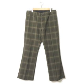 ニードルス(Needles)のNeedles ニードルス 20SS 日本製 Flap Pocket Boot-Cut Trouser - Tropical Poly Cloth フラップポケットブーツカットトラウザー トロピカルポリクロス GL171 M オリーブ パンツ スラックス ボトムス【中古】【Needles】(スラックス)