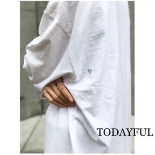 トゥデイフル(TODAYFUL)の【新品未使用TODAYFUL完売HeartロンT】(Tシャツ(長袖/七分))