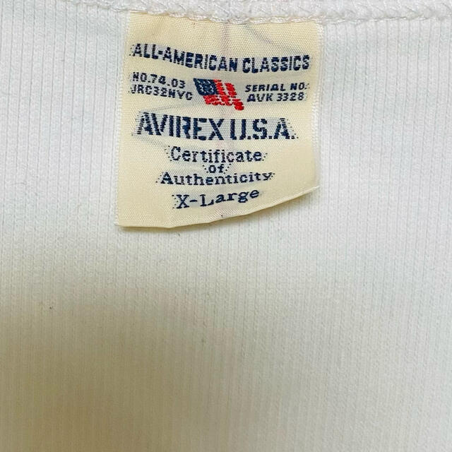 AVIREX(アヴィレックス)のAVIREX U.S.A メンズTシャツ メンズのトップス(Tシャツ/カットソー(半袖/袖なし))の商品写真