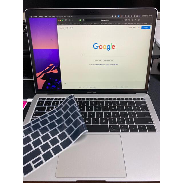 【拡張HUB付き】MacBook Air 2018 シルバー