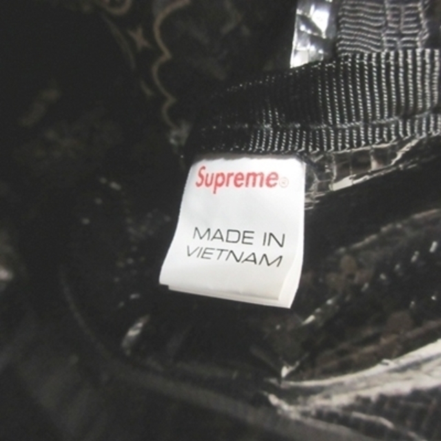 Supreme(シュプリーム)のシュプリーム 21SS BandanaTarp SmallDuffleBag 黒 メンズのバッグ(ボストンバッグ)の商品写真
