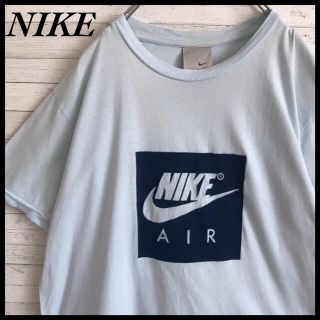 ナイキ(NIKE)の【激レア】ナイキ☆ビックロゴ くすみ色 ゆるダボ 古着 ナイキエアー Tシャツ(Tシャツ/カットソー(半袖/袖なし))