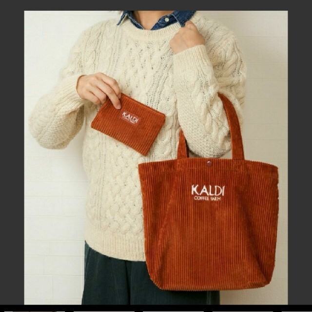 KALDI(カルディ)のカルディ バック ポーチ セット レディースのバッグ(エコバッグ)の商品写真