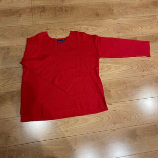 セブンデイズサンデイ(SEVENDAYS=SUNDAY)の赤　セーター　Mサイズ(ニット/セーター)