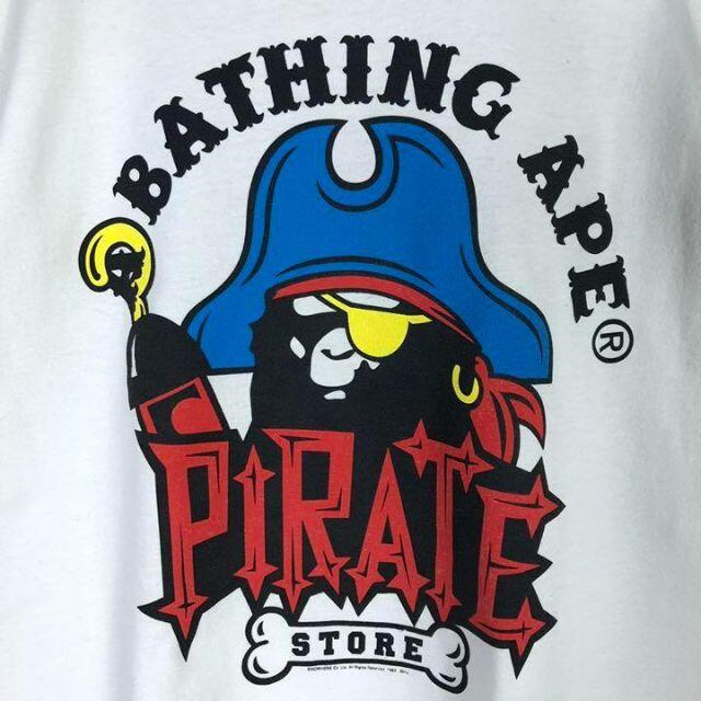 【即完売モデル】 A BATHING APE デカロゴ パイレーツ Tシャツ 2