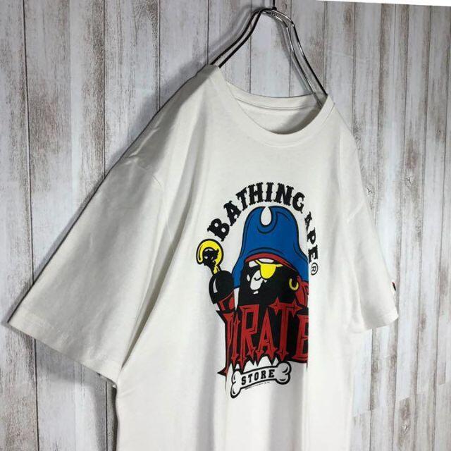【即完売モデル】 A BATHING APE デカロゴ パイレーツ Tシャツ 3
