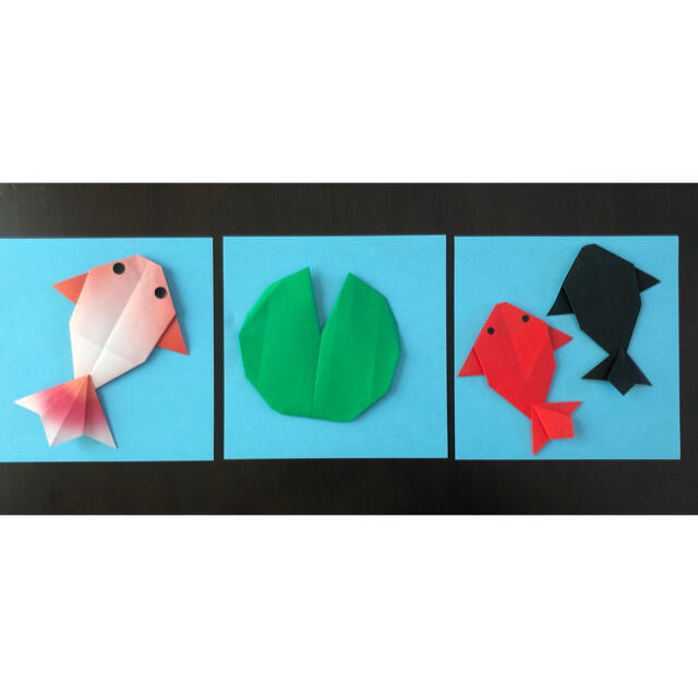 あきこ様専用 壁面飾り 折り紙 金魚と睡蓮2セットの通販 By ラ ネージュ S Shop ラクマ