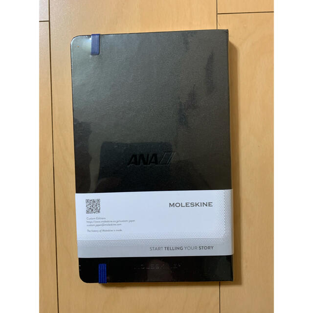 ANA(全日本空輸)(エーエヌエー(ゼンニッポンクウユ))のANA MOLESKIN製　2021年　手帳 メンズのファッション小物(手帳)の商品写真