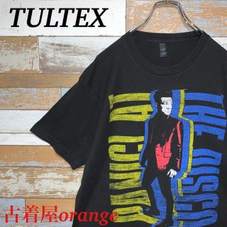 【バンドTシャツ】90s TULTEX ロック ディスコ　Tシャツ 　半袖(Tシャツ/カットソー(半袖/袖なし))