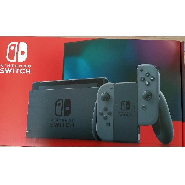 NintendoSwitch本体　任天堂スイッチ本体　ニンテンドウ　グレー