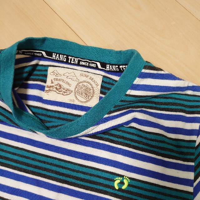 HANG TEN(ハンテン)のmaru様専用　ボーダーTシャツ　160 キッズ/ベビー/マタニティのキッズ服男の子用(90cm~)(Tシャツ/カットソー)の商品写真