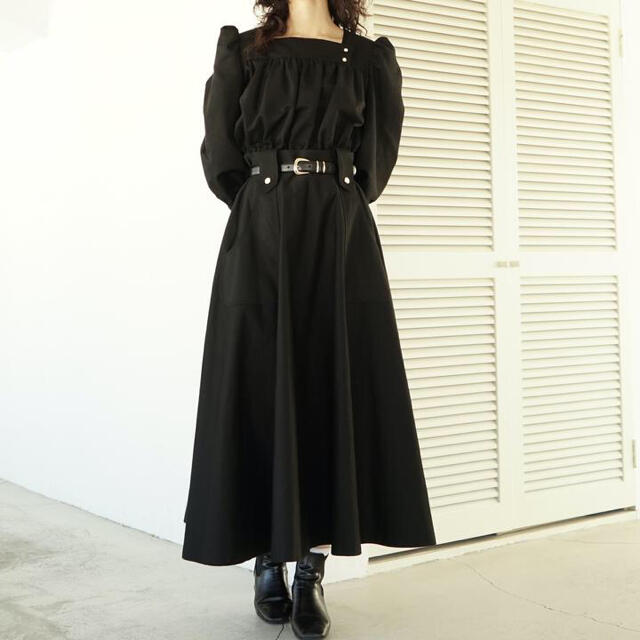 foufou【THE DRESS#27】 flare dress skirt S