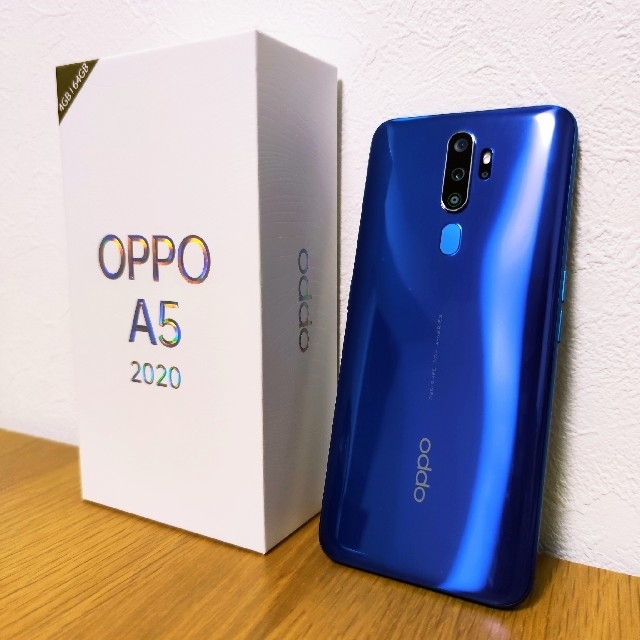 OPPO A5 2020 ブルー 楽天モバイル SIMフリー OPPO A5 2020 ブルー 楽天モバイル SIMフリー