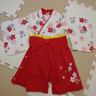 アカチャンホンポ(アカチャンホンポ)の女児 袴風オーバーオール(和服/着物)