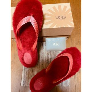 アグ(UGG)の【UGG】ムートンビーチサンダル(サンダル)