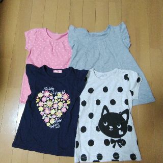 ニシマツヤ(西松屋)の新品未使用120センチTシャツ4枚セット(Tシャツ/カットソー)