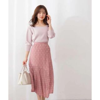 プロポーションボディドレッシング(PROPORTION BODY DRESSING)のプロポーションボディドレッシング♡ ラップドットプリーツスカート(ロングスカート)