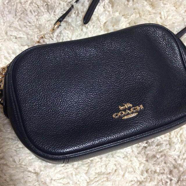 coach コーチ ショルダーバッグ ゴールドチェーンレディース