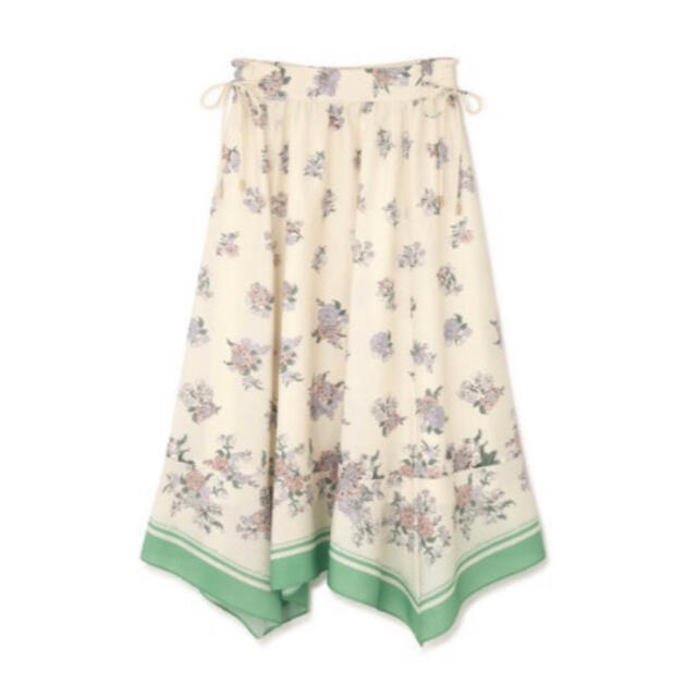 JILL by JILLSTUART スカーフフローラルスカート JILL by JILLSTUART スカーフフローラルスカート