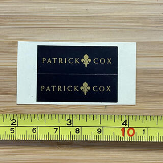 パトリックコックス(PATRICK COX)のPATRICK COX シール2枚(財布)