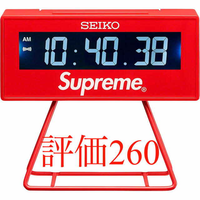 Supreme Seiko Marathon Clock Red 赤 時計