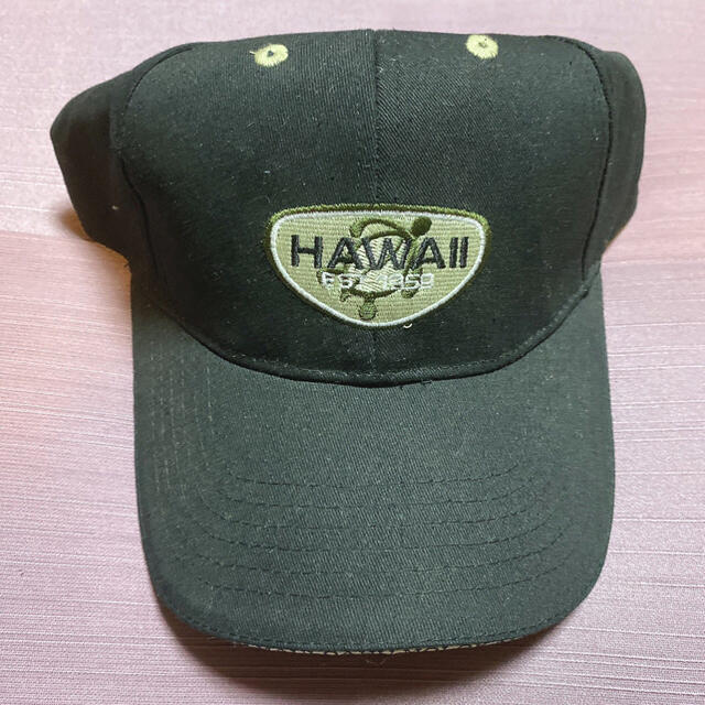 ハワイ　　キャップ　黒　ホヌ メンズの帽子(キャップ)の商品写真