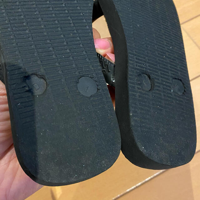 havaianas(ハワイアナス)のhavaiasas ハワイアナス ビーチサンダル　18.5〜19.5cm キッズ/ベビー/マタニティのキッズ靴/シューズ(15cm~)(サンダル)の商品写真