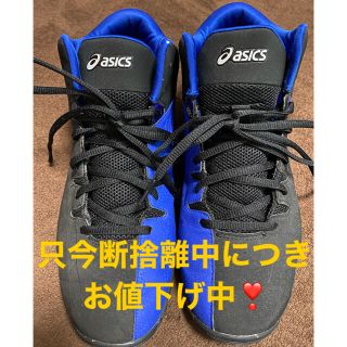 アシックス(asics)のバスケットシューズ　アシックス　25.5cm  シューズケースも(バスケットボール)