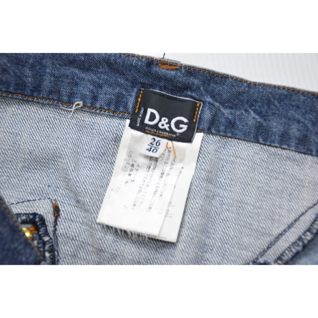 D&G(ディーアンドジー)のドルチェ&ガッバーナ D&G デニムスカート ミニスカート 26 レディースのスカート(ミニスカート)の商品写真