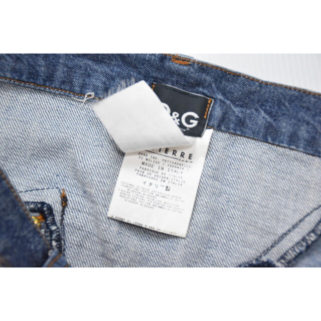 D&G(ディーアンドジー)のドルチェ&ガッバーナ D&G デニムスカート ミニスカート 26 レディースのスカート(ミニスカート)の商品写真