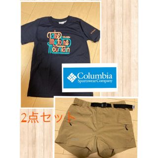 コロンビア(Columbia)のColumbia 半袖・ショートパンツ2点セット(Tシャツ(半袖/袖なし))