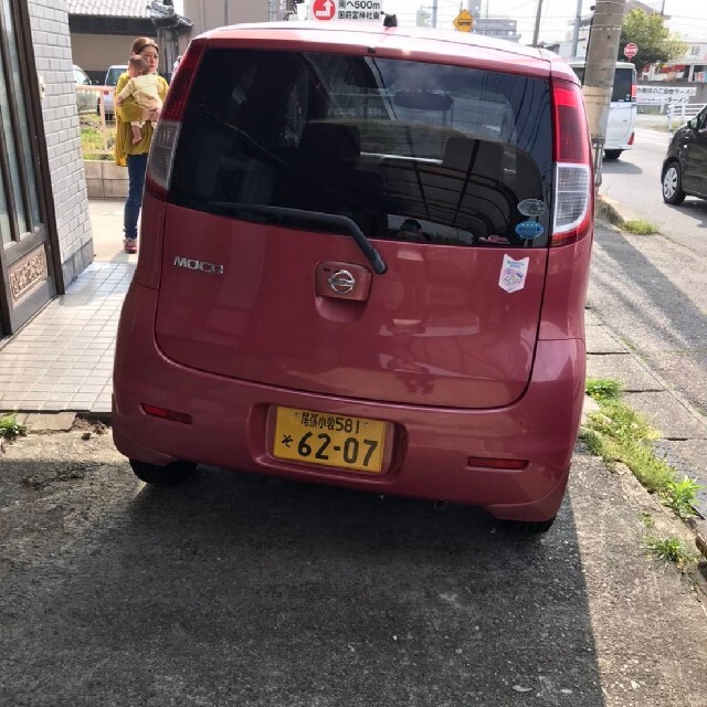 日産(ニッサン)の日産　モコ　ピンク 自動車/バイクの自動車(車体)の商品写真