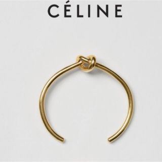 セリーヌ(celine)のセリーヌ ノットゴールドブレスレット(ブレスレット/バングル)