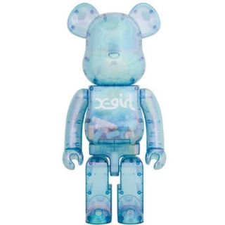 メディコムトイ(MEDICOM TOY)のX-girl BE@RBRICK 100%&400%(キャラクターグッズ)