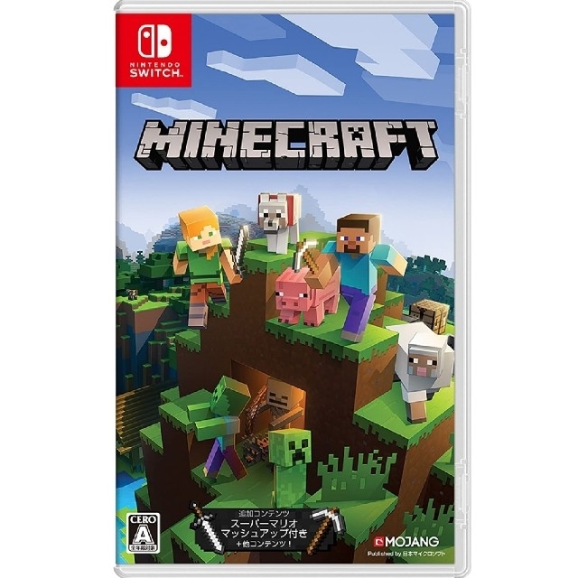 Microsoft(マイクロソフト)の任天堂Switchソフト　Minecraft エンタメ/ホビーのゲームソフト/ゲーム機本体(携帯用ゲームソフト)の商品写真