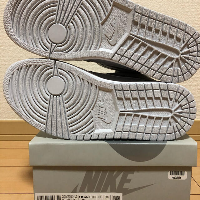 NIKE(ナイキ)の【新品】AIR JORDAN 1 CO.JP "METALLIC SILVER" メンズの靴/シューズ(スニーカー)の商品写真
