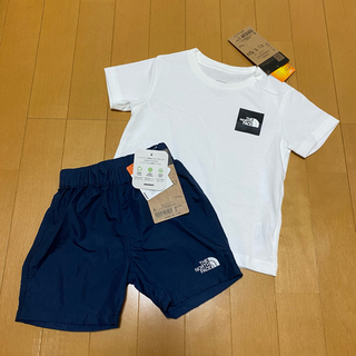 ザノースフェイス(THE NORTH FACE)の【新品】ノースフェイス THE NORTH FACE キッズ パンツ Tシャツ(パンツ/スパッツ)