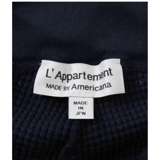 L'Appartement DEUXIEME CLASSE(アパルトモンドゥーズィエムクラス)の★L'Appartement ドゥーズィエムAMERICANAワッフルPants レディースのパンツ(クロップドパンツ)の商品写真