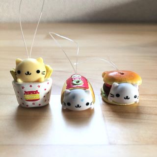 にゃんにゃんにゃんこ　キーホルダー　６点セット