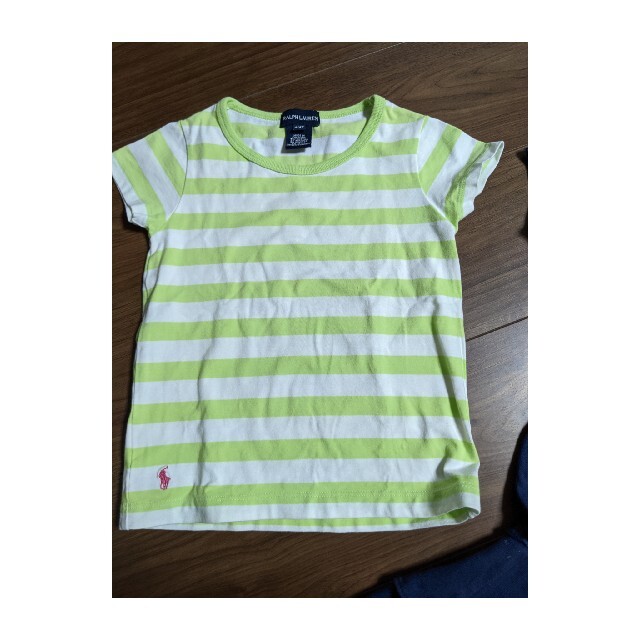 Ralph Lauren(ラルフローレン)の子供用 ラルフローレン ボーダーTシャツ キッズ/ベビー/マタニティのキッズ服女の子用(90cm~)(Tシャツ/カットソー)の商品写真