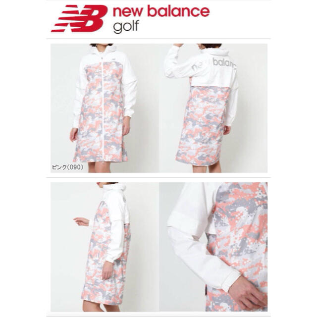 New Balance(ニューバランス)の新品 レディース ニューバランス ゴルフ レインウェア ワンピース スポーツ/アウトドアのゴルフ(ウエア)の商品写真