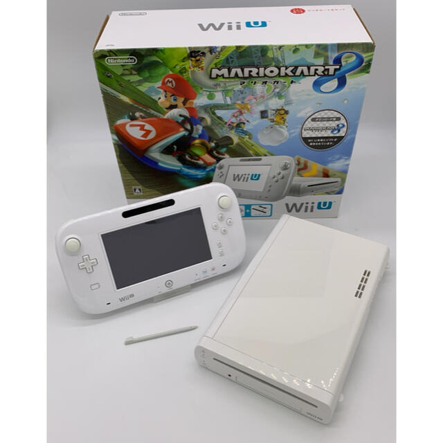 任天堂 Wii U マリオカート8 セット シロ【メーカー生産終了】【美品】