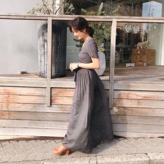 トゥデイフル(TODAYFUL)のTODAYFUL Georgette Pattern Dress(ロングワンピース/マキシワンピース)