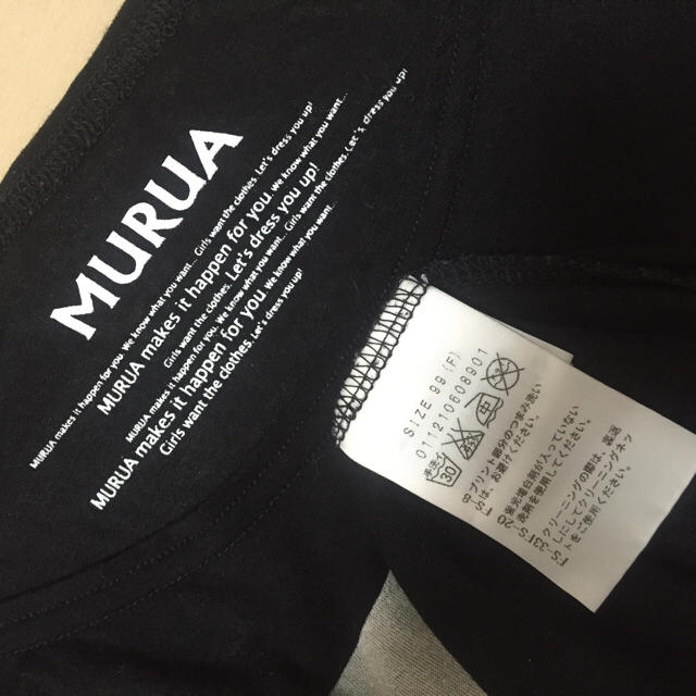 MURUA(ムルーア)のMURUA・Ｔシャツ レディースのトップス(Tシャツ(半袖/袖なし))の商品写真