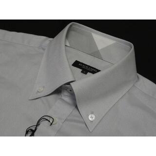 ブラックレーベルクレストブリッジ(BLACK LABEL CRESTBRIDGE)のブラックレーベル クレストブリッジ 長袖ドレスシャツ S 薄灰38-83(シャツ)